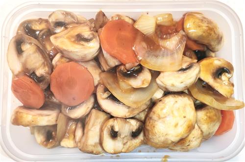 72________stir fried mushrooms with sauce
